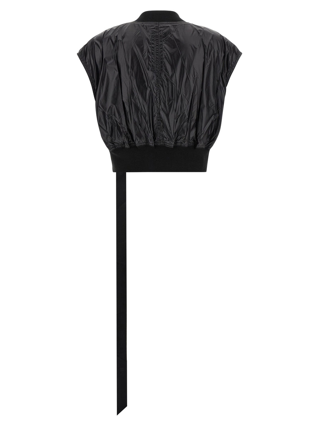 DRKSHDW Black Nylon Sleeveless Jacket