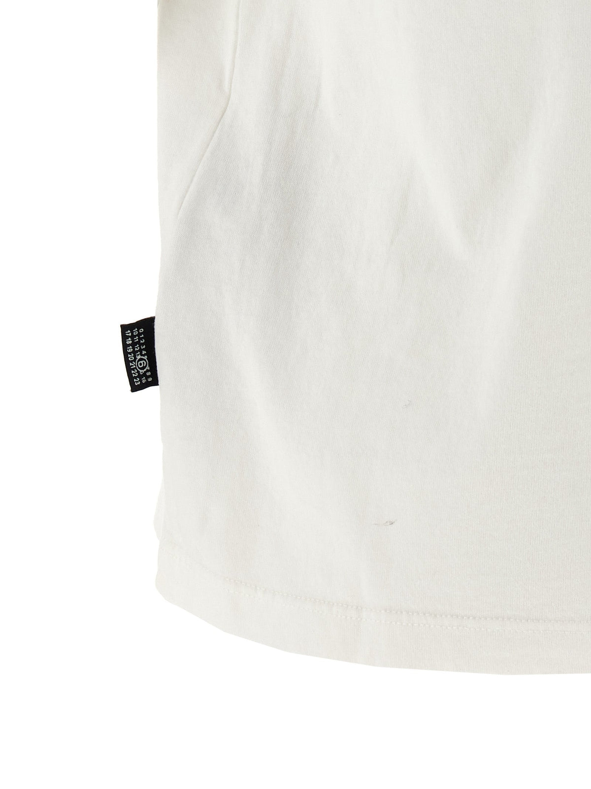 MM6 Maison Margiela White Cotton T-Shirt