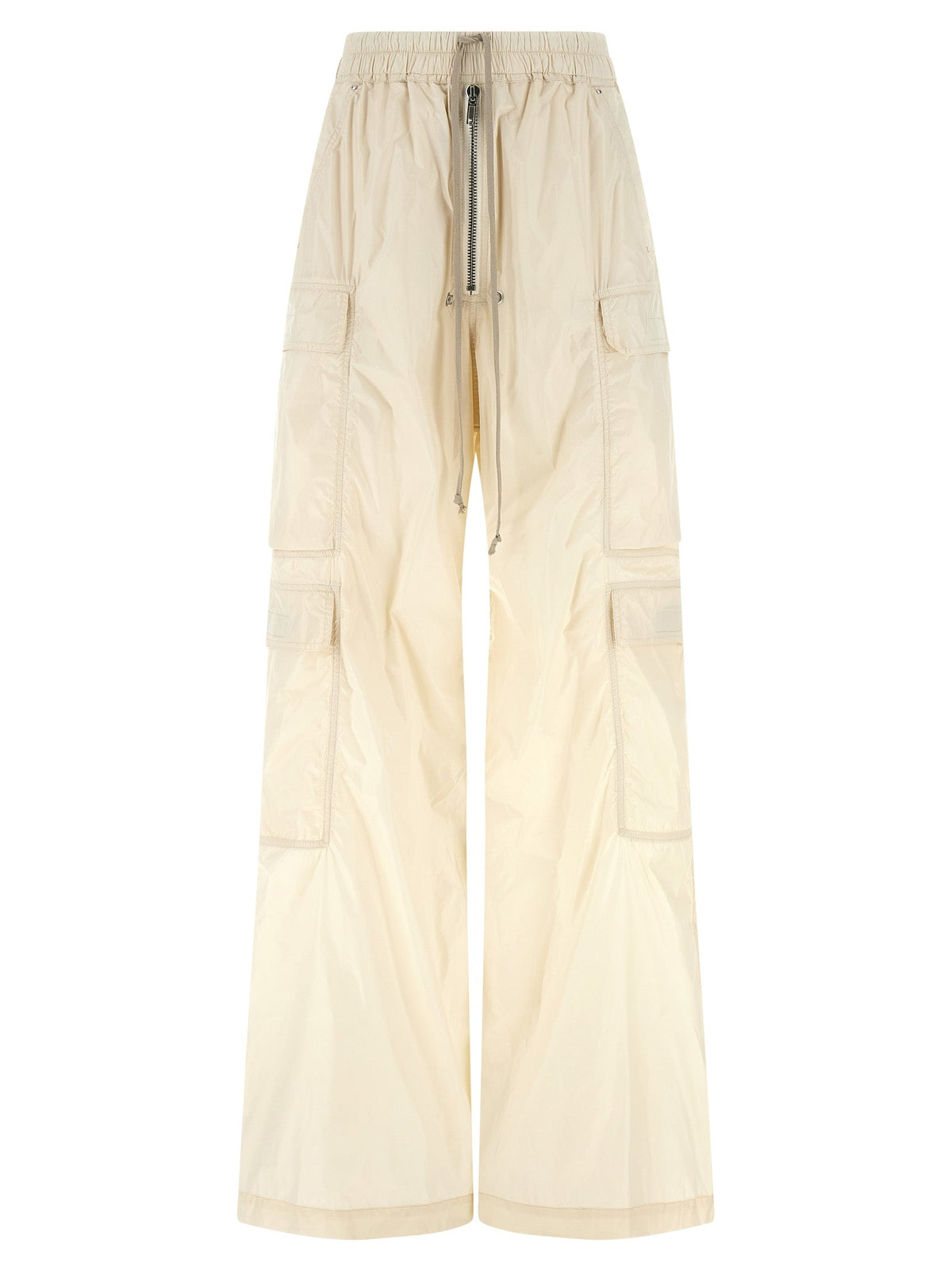 DRKSHDW Beige Nylon Cargo Pants