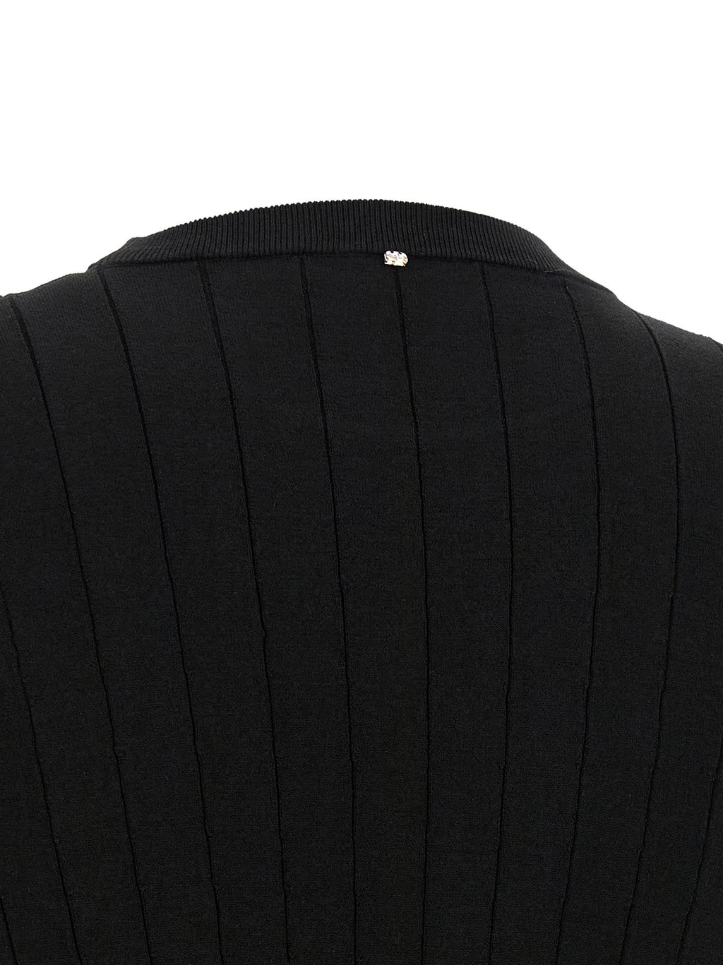 Sportmax Black Viscose Short Dress