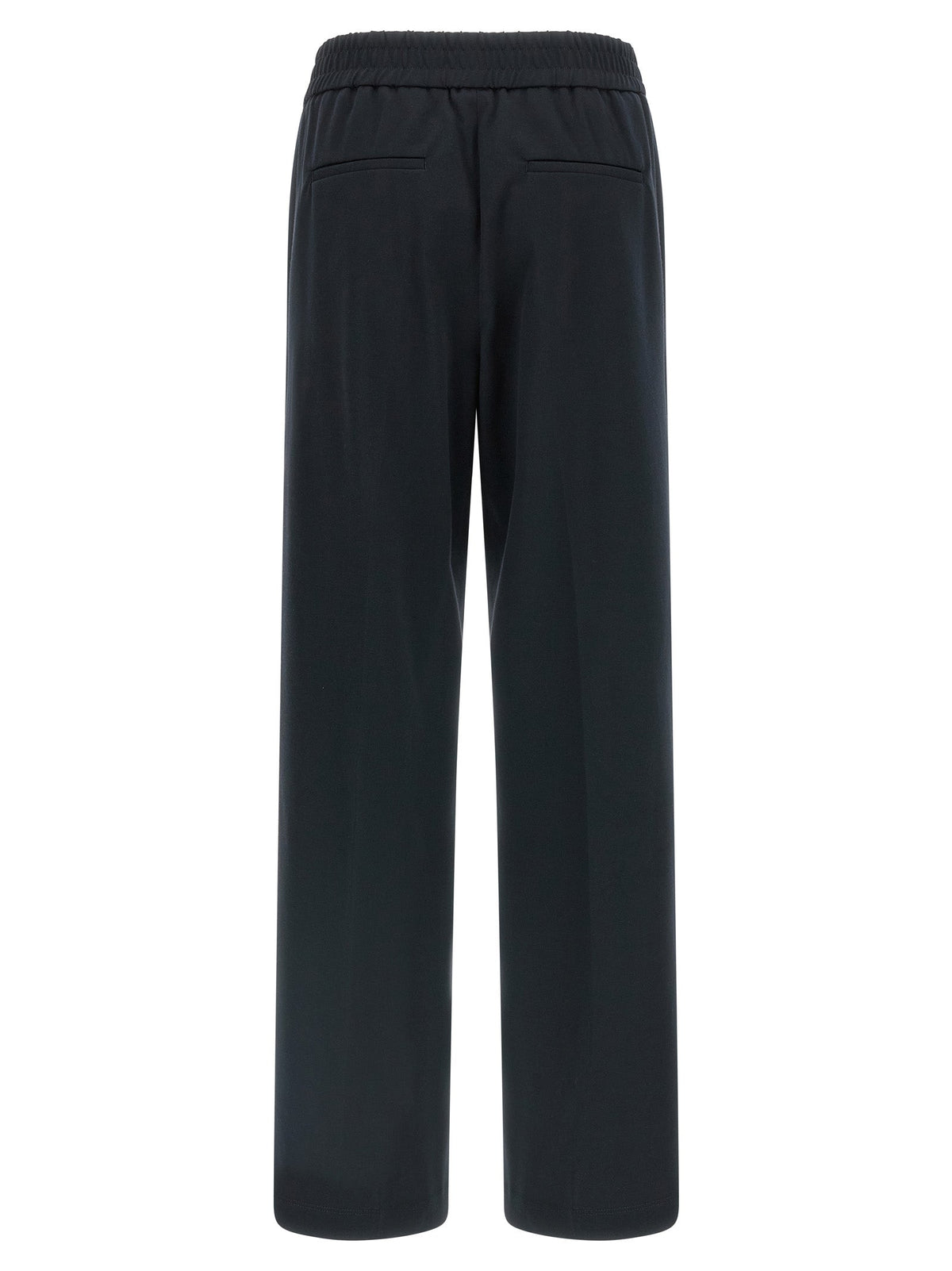 Peserico Blue Cotton Casual Pants