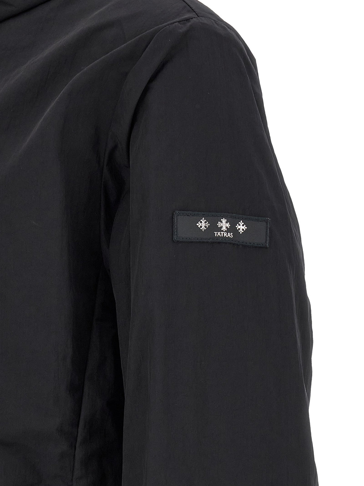 Tatras Black Nylon Shell Jacket