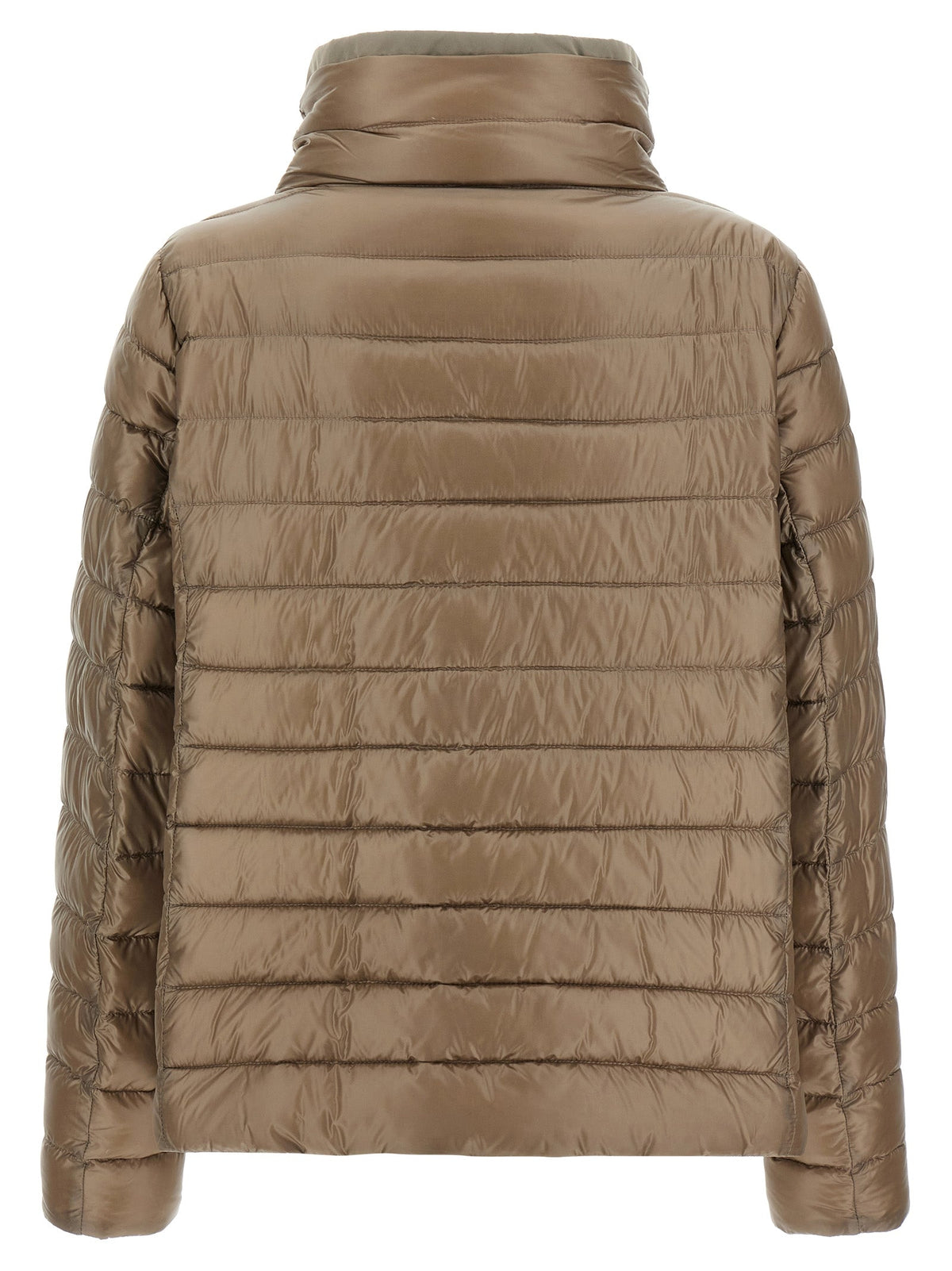 Herno Brown Polyamide Full-Length Jacket