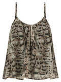 PINKO Gray Cotton Blouse
