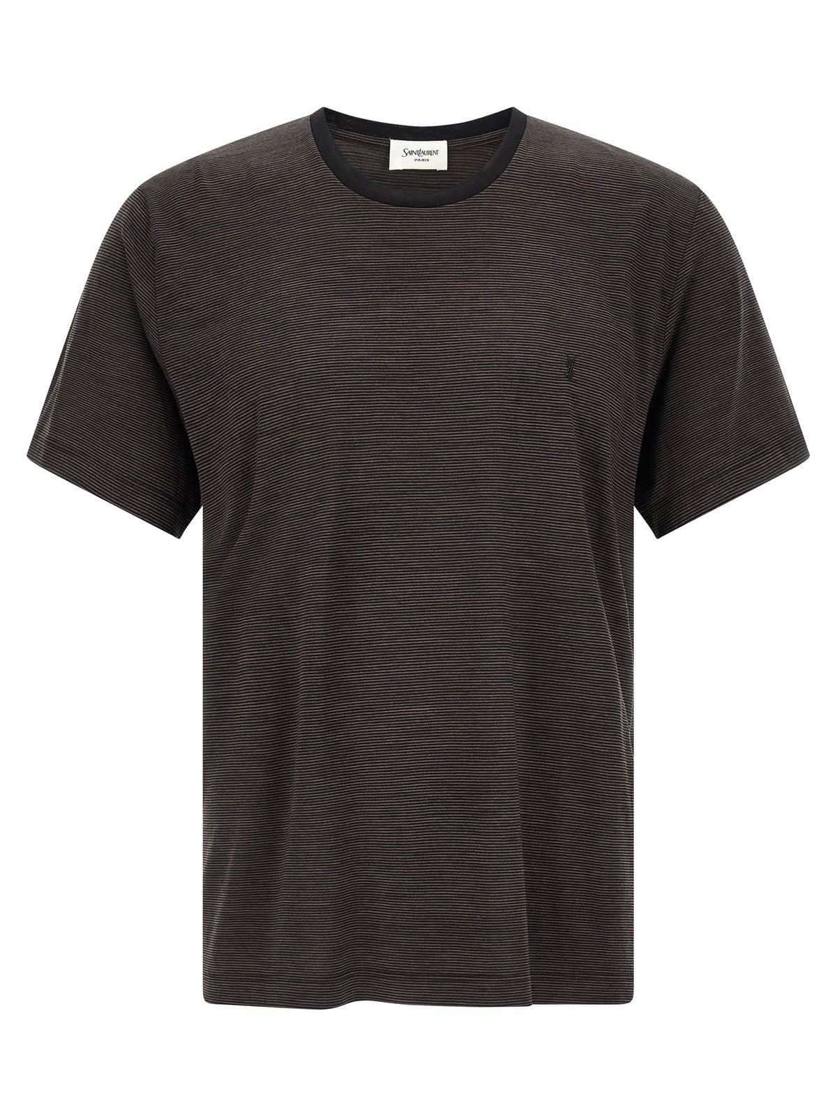 Saint Laurent Brown Wool T-Shirt