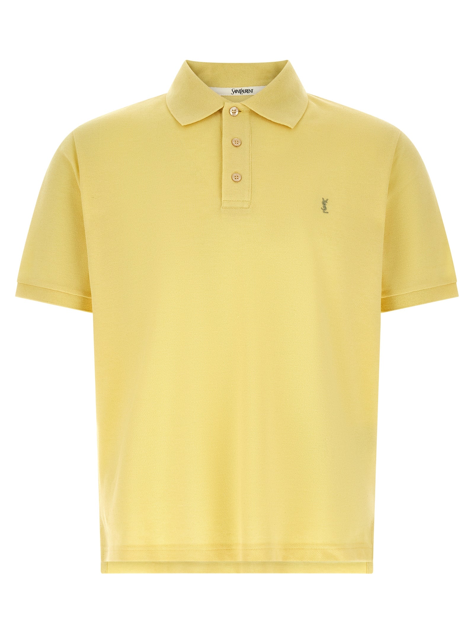 Saint Laurent Multicolor Cotton Polo Shirt