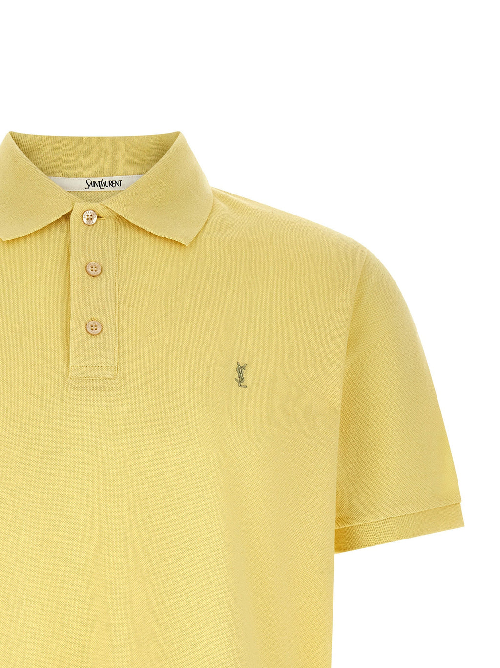 Saint Laurent Multicolor Cotton Polo Shirt