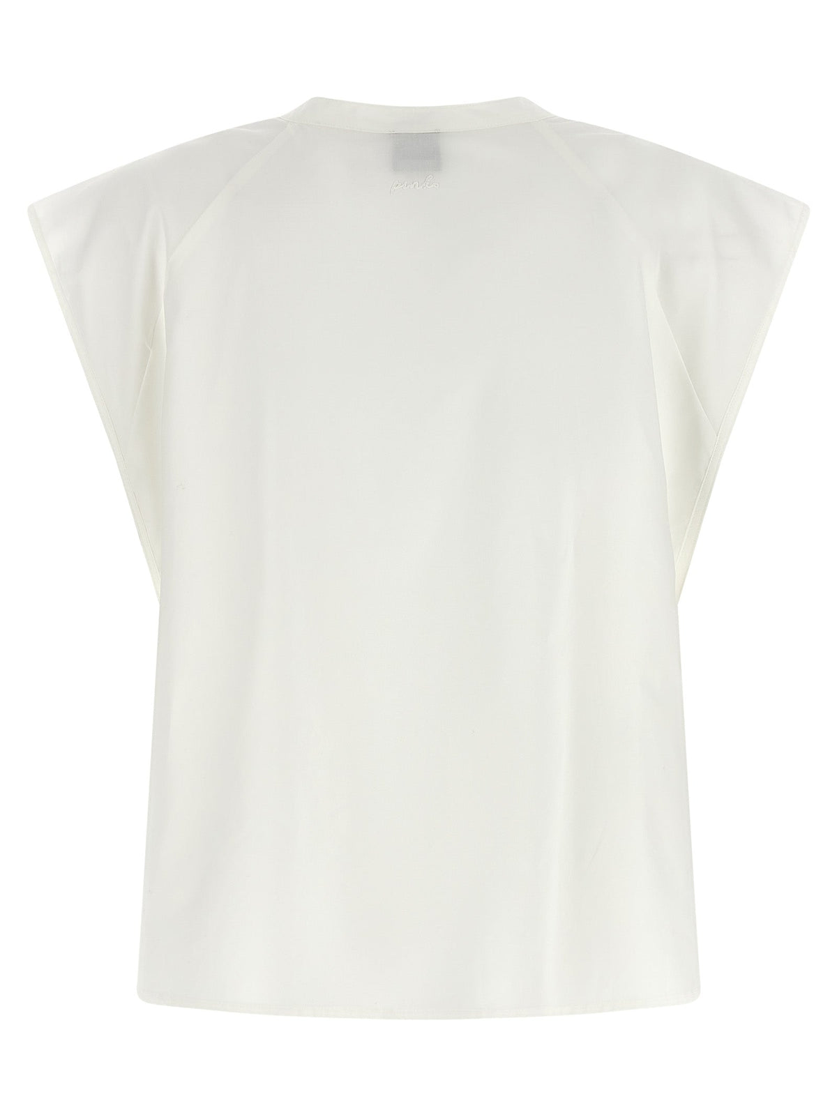 PINKO White Cotton Blouse