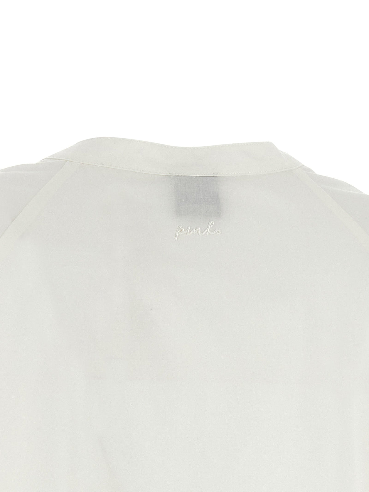 PINKO White Cotton Blouse