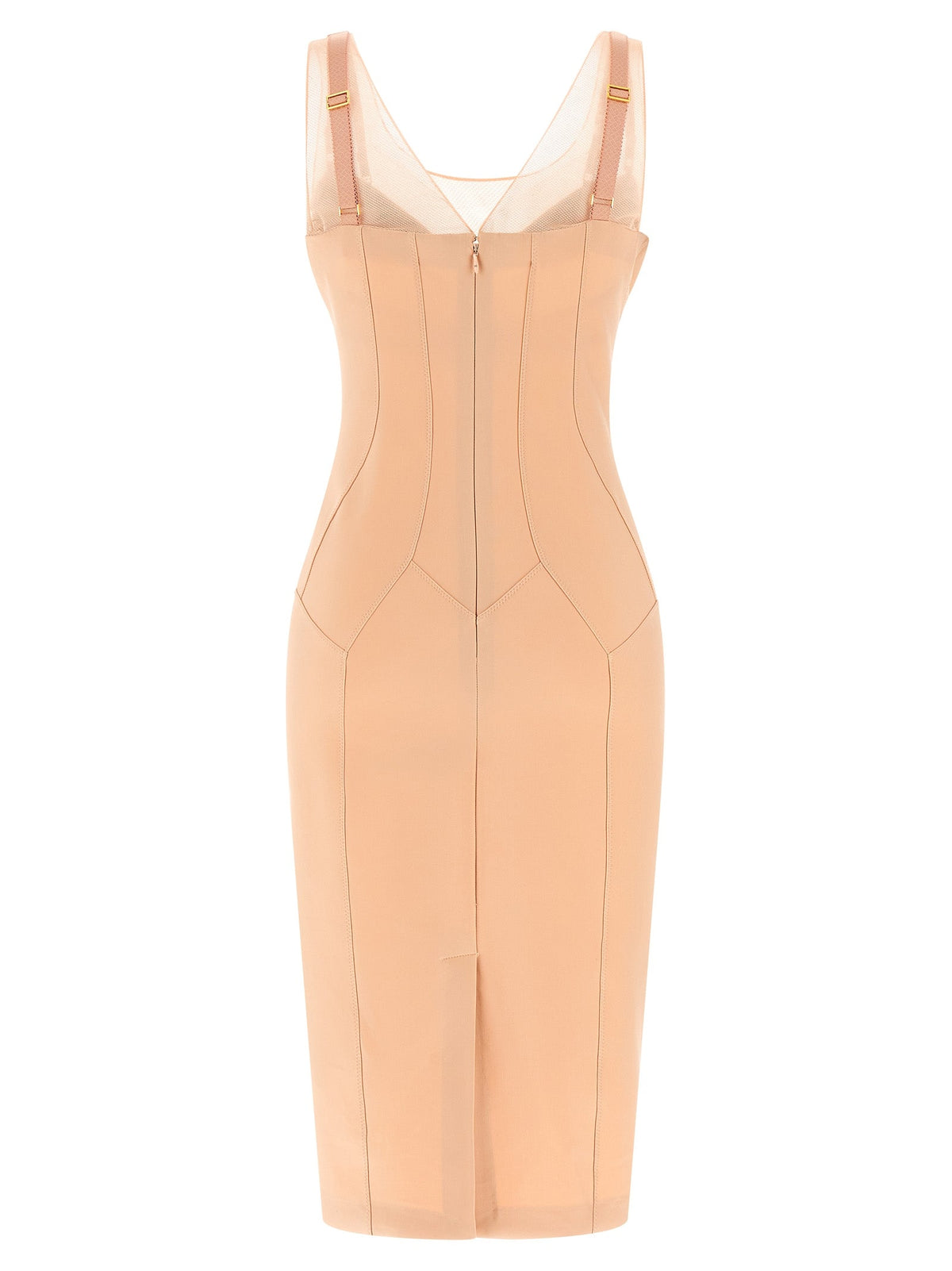 Elisabetta Franchi Multicolor Polyamide Midi Dress