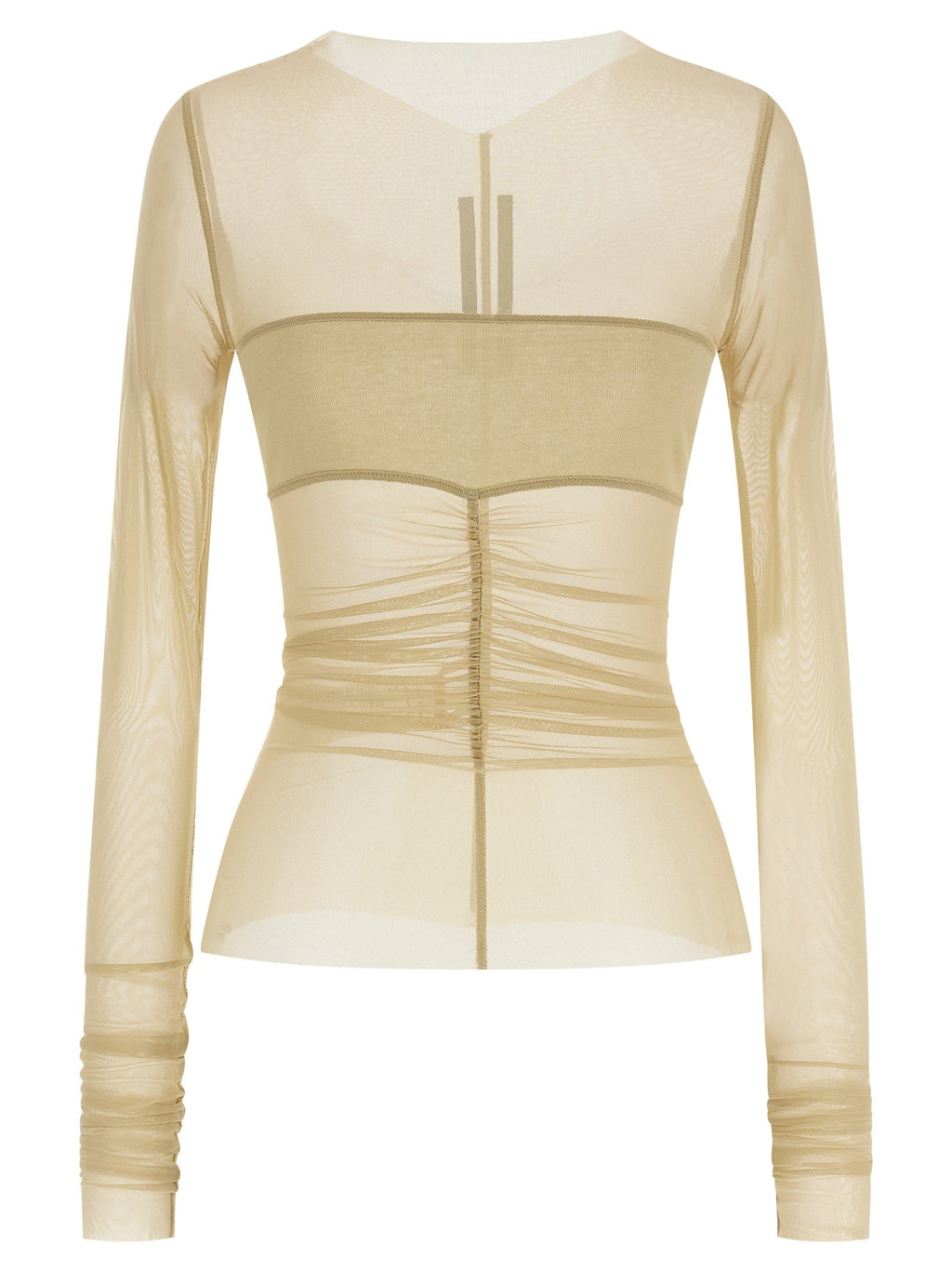 Rick Owens Beige Nylon Shirt