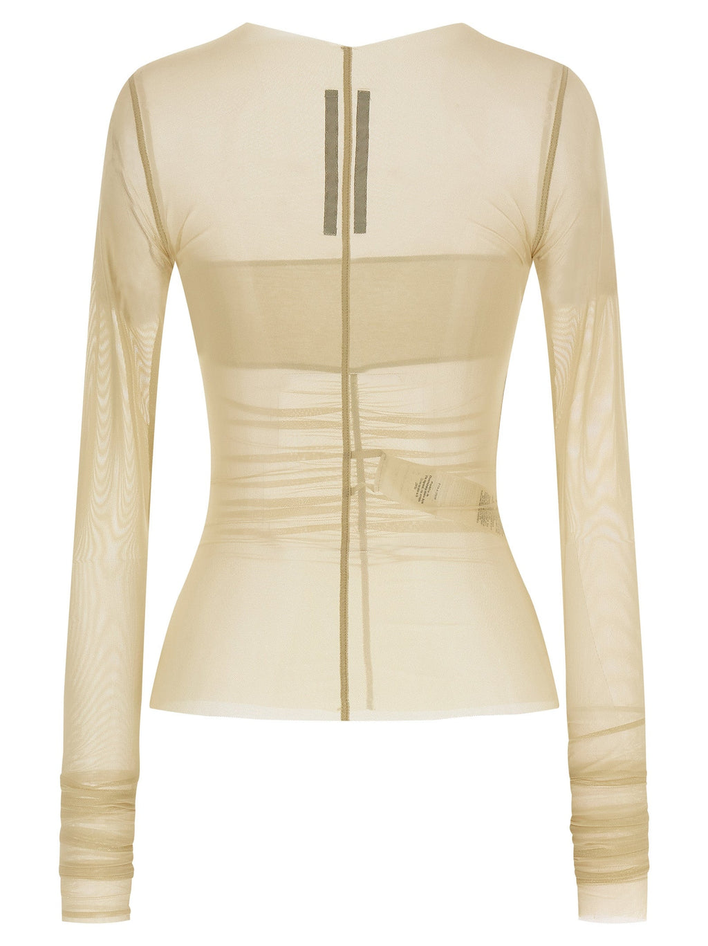 Rick Owens Beige Nylon Shirt