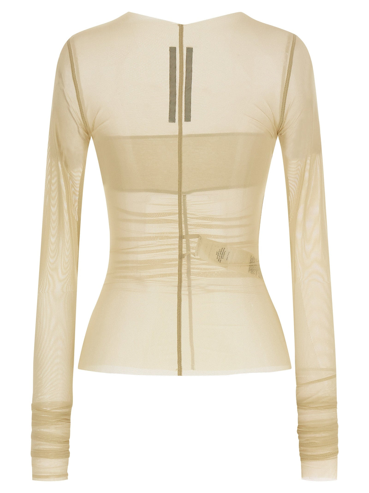 Rick Owens Beige Nylon Shirt