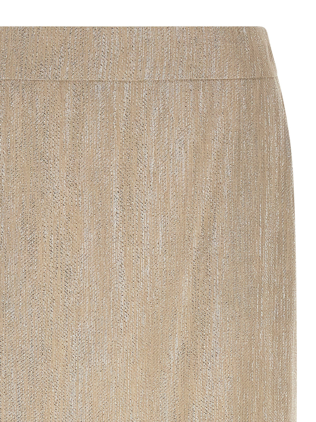 Peserico Beige Viscose Midi Skirt