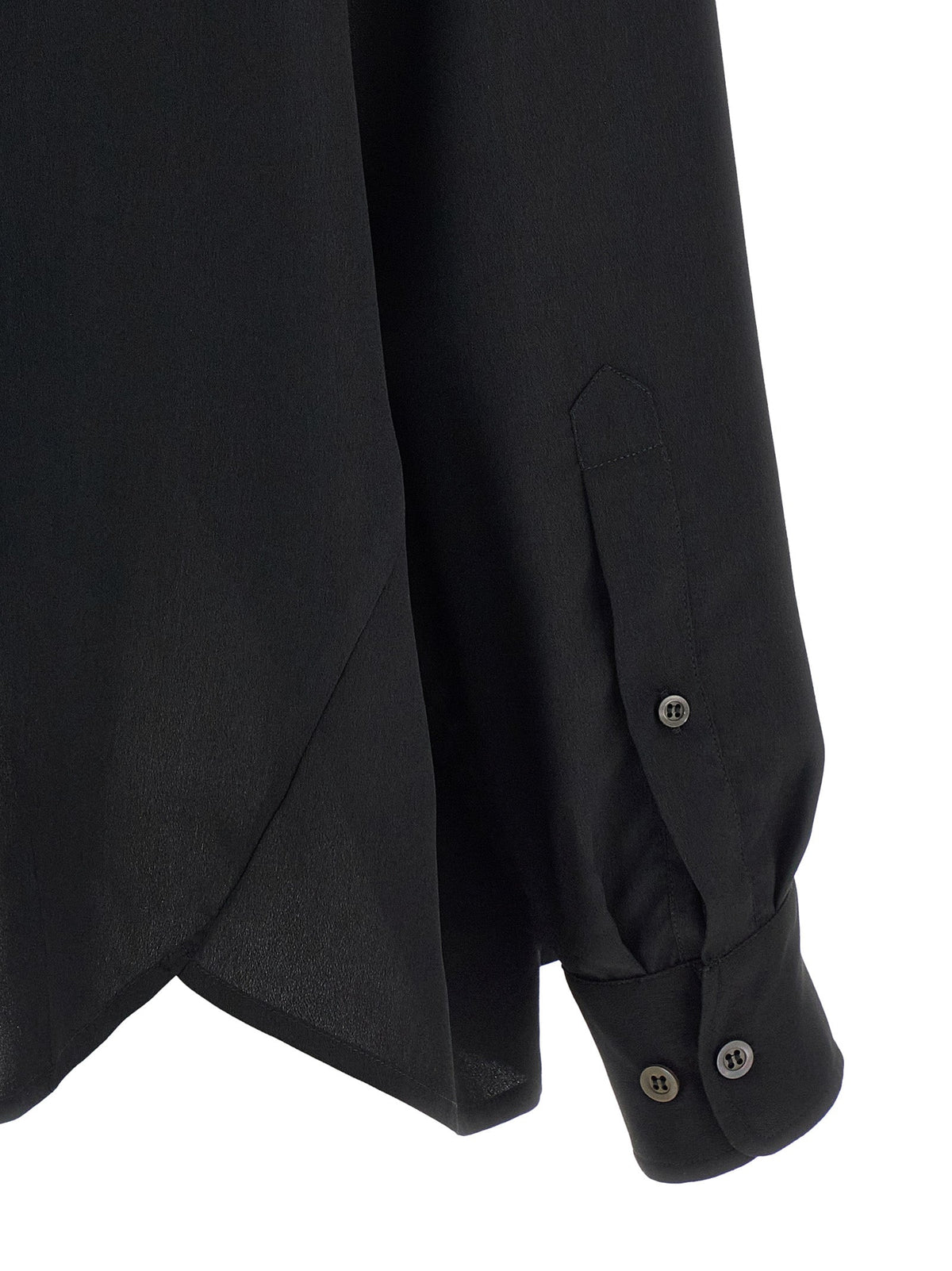 Dries Van Noten Black Polyester Blouse