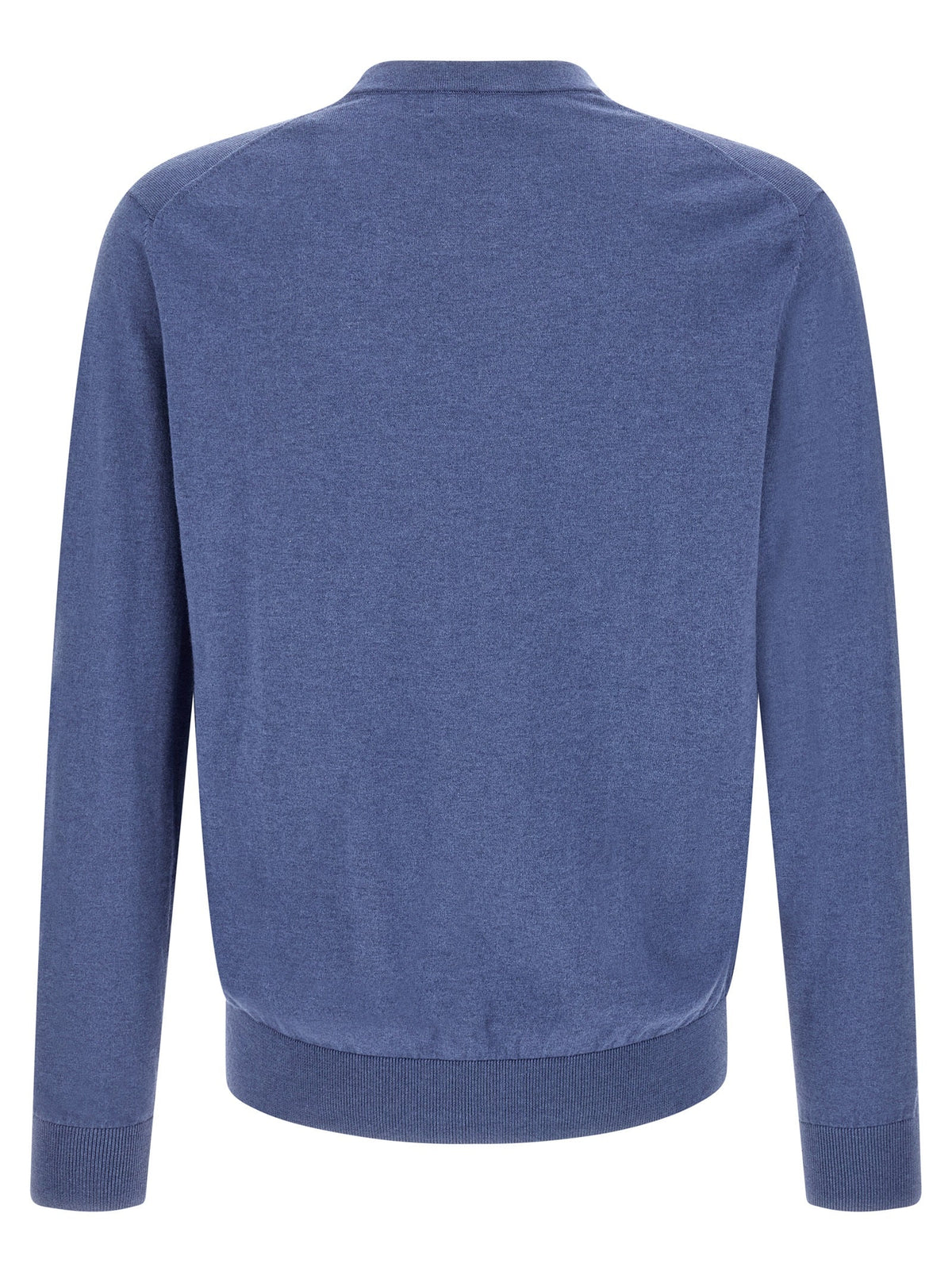 Ballantyne Blue Cotton Cardigan