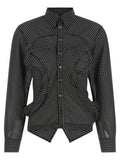 Junya Watanabe Bicolor Polyester Blouse