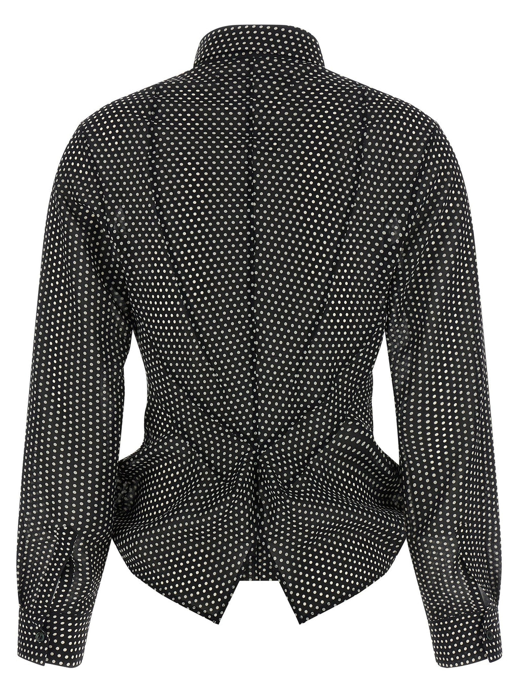 Junya Watanabe Bicolor Polyester Blouse
