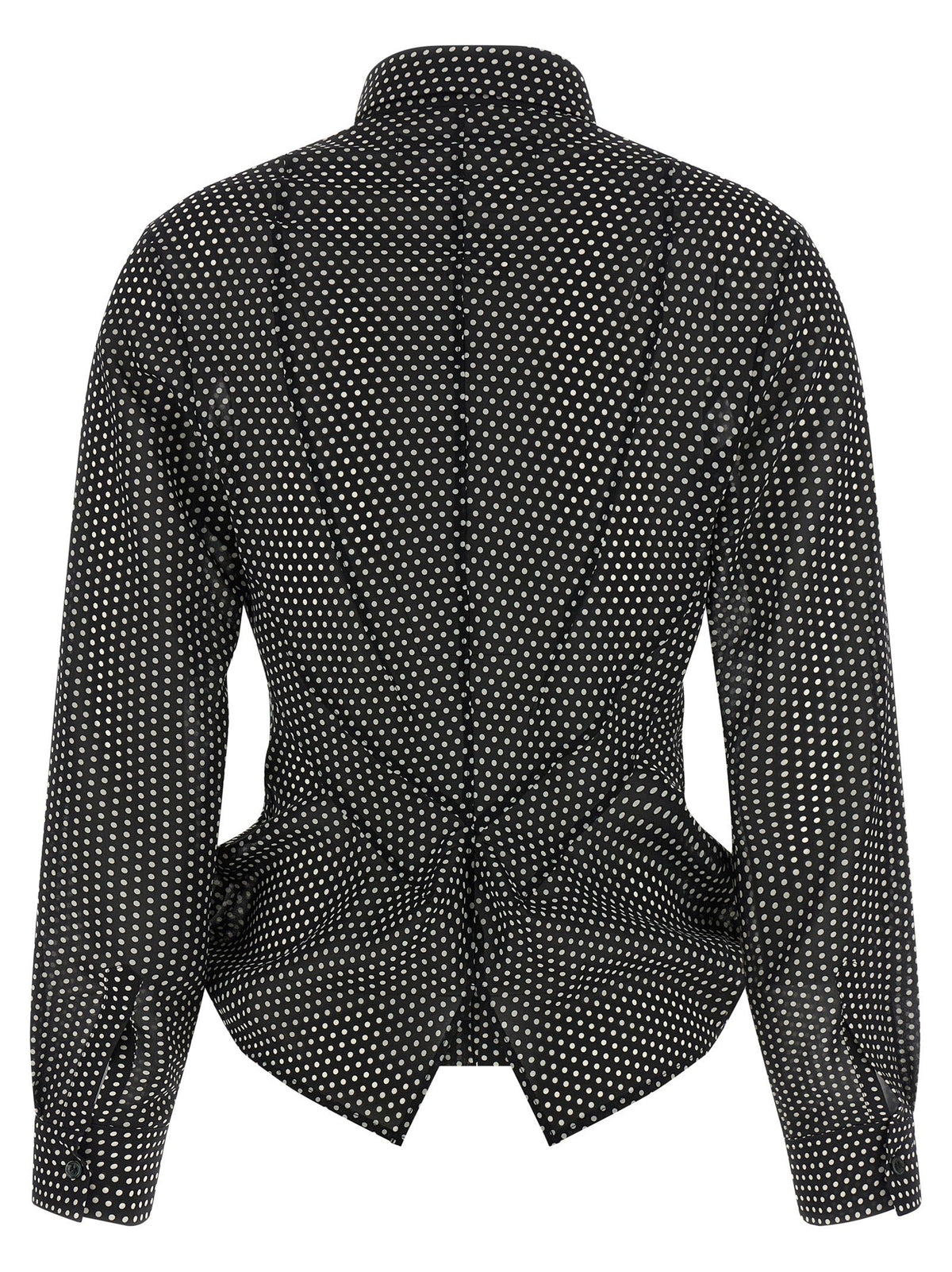 Junya Watanabe Bicolor Polyester Blouse