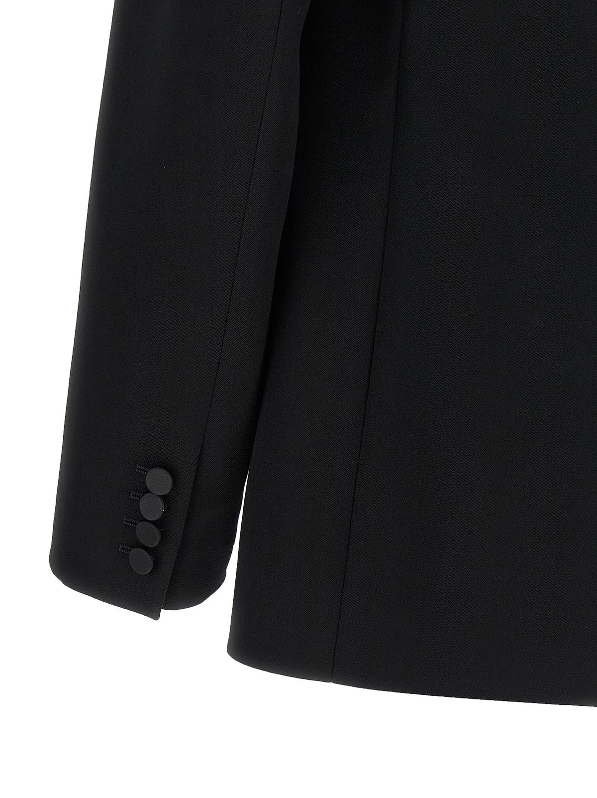 Saint Laurent Black Wool Blazer