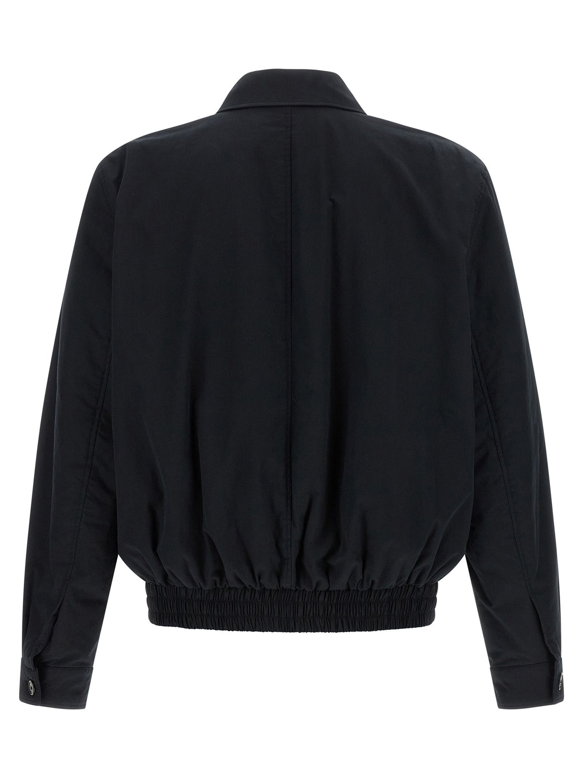 Saint Laurent Black Cotton Shell Jacket