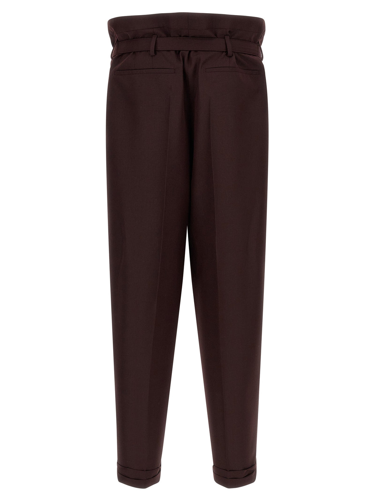 Saint Laurent Purple Wool Casual Pants