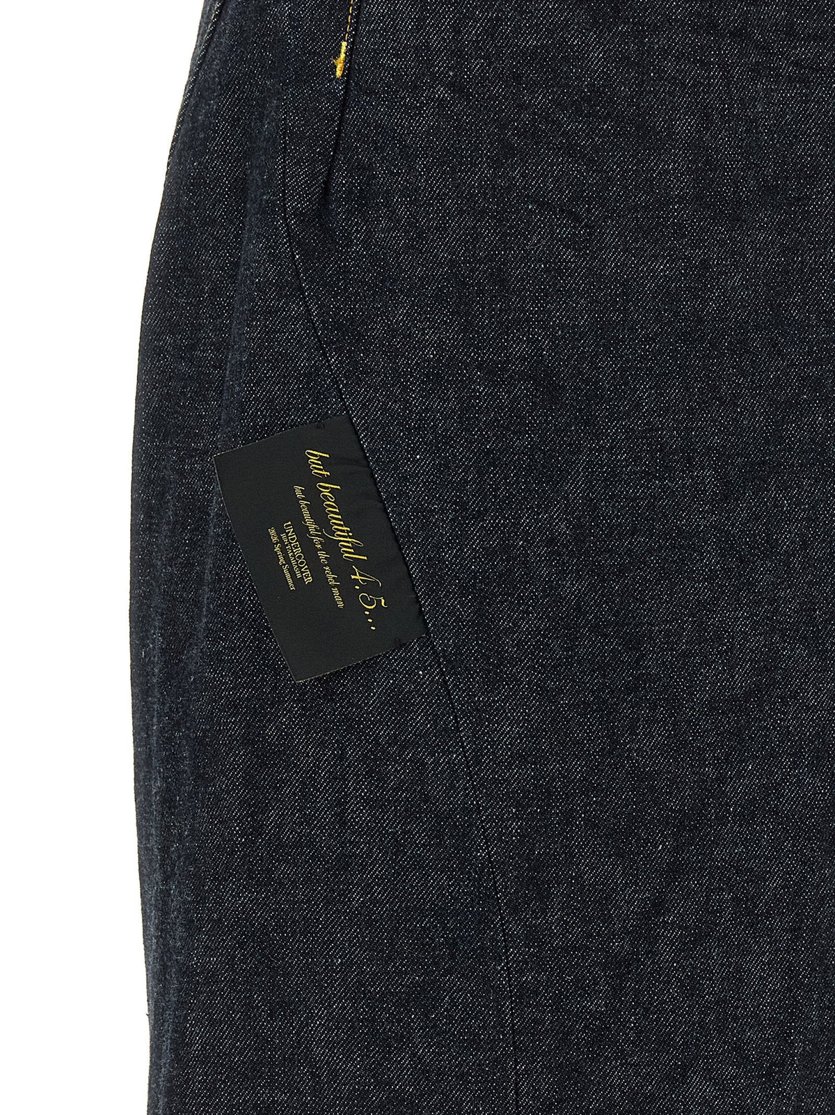 Undercover Blue Cotton Jeans Denim