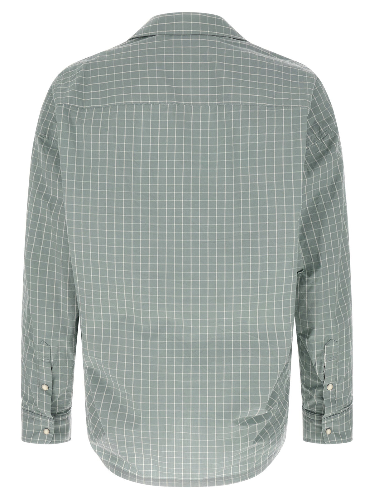 Maison Mihara Yasuhiro Blue Cotton Blouse