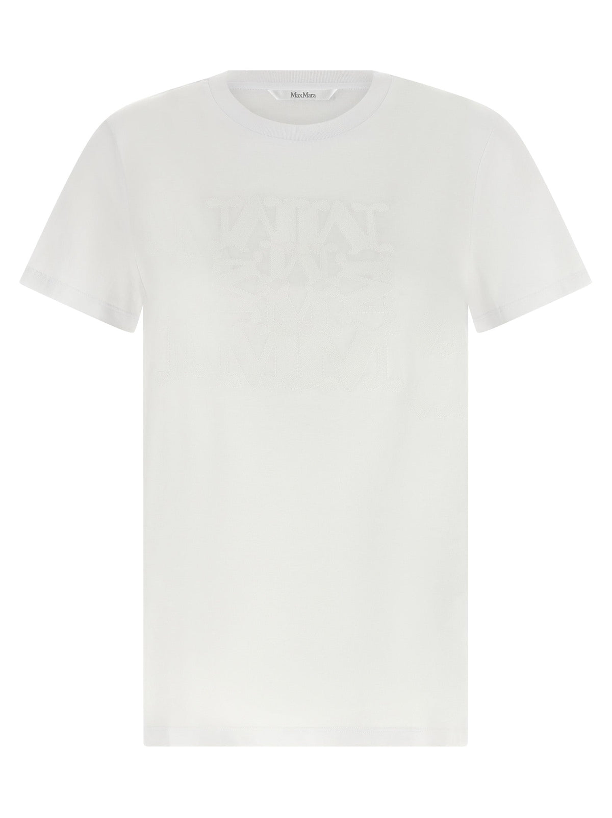 Max Mara White Cotton T-Shirt