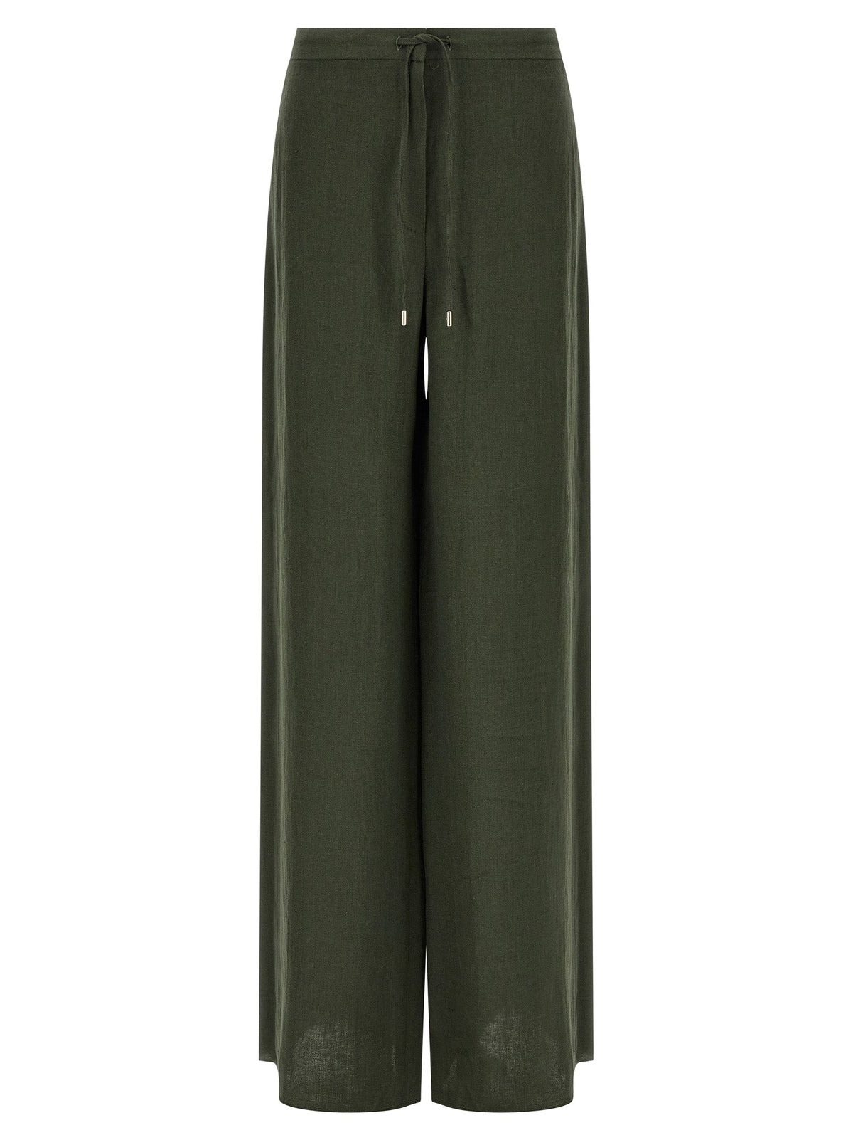 Max Mara Bicolor Linen Casual Pants