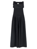 Max Mara Black Cotton Jumpsuit