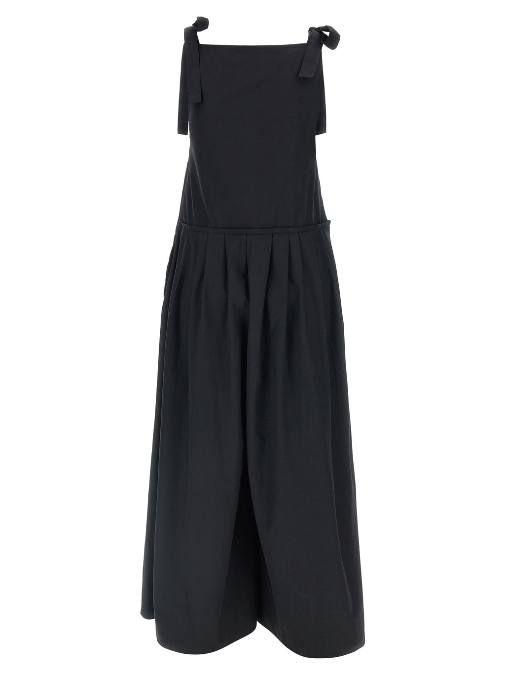 Max Mara Black Cotton Jumpsuit