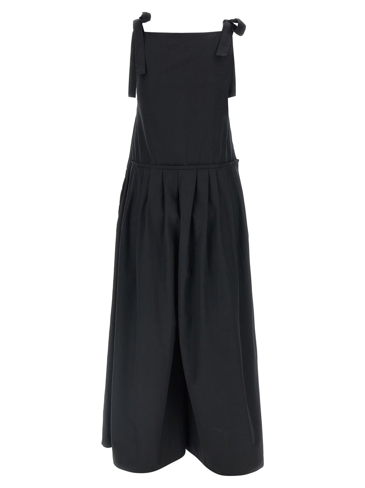 Max Mara Black Cotton Jumpsuit
