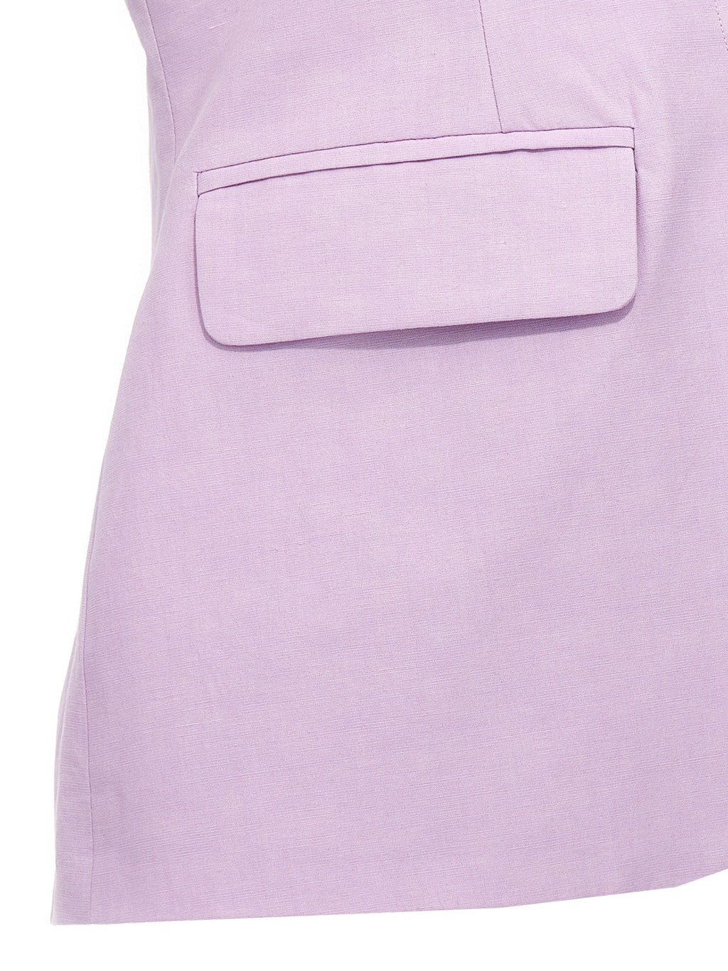 OMBRA MILANO Purple Cotton Blazer