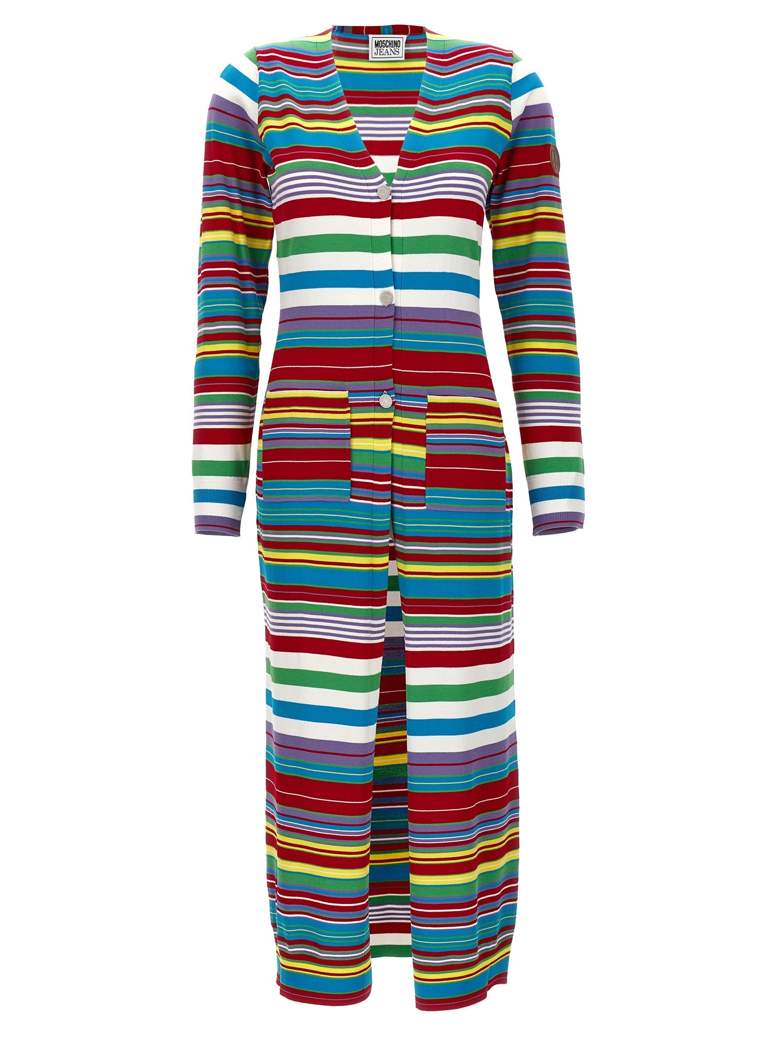 MO5CH1NO JEANS Multicolor Viscose Cardigan