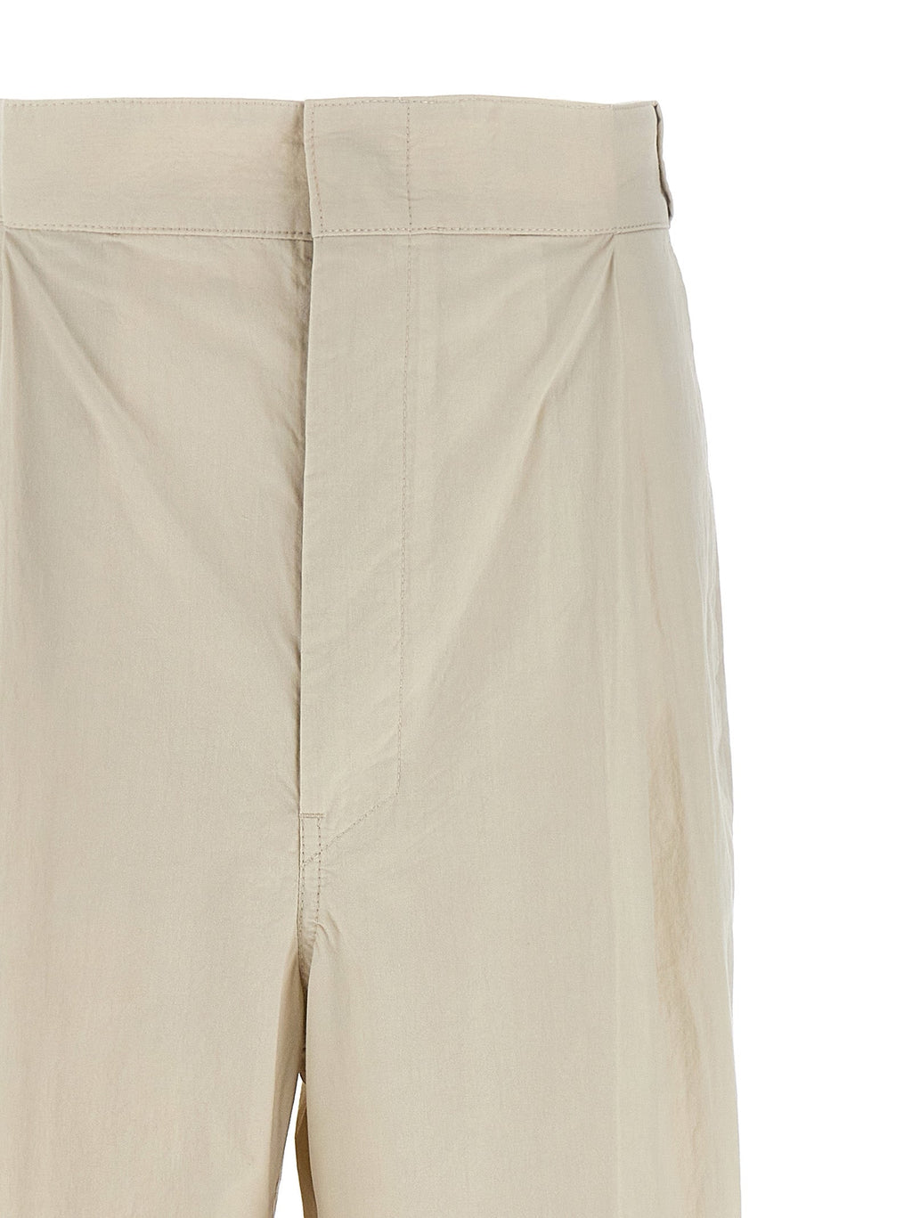 Maison Margiela Beige Cotton Casual Pants
