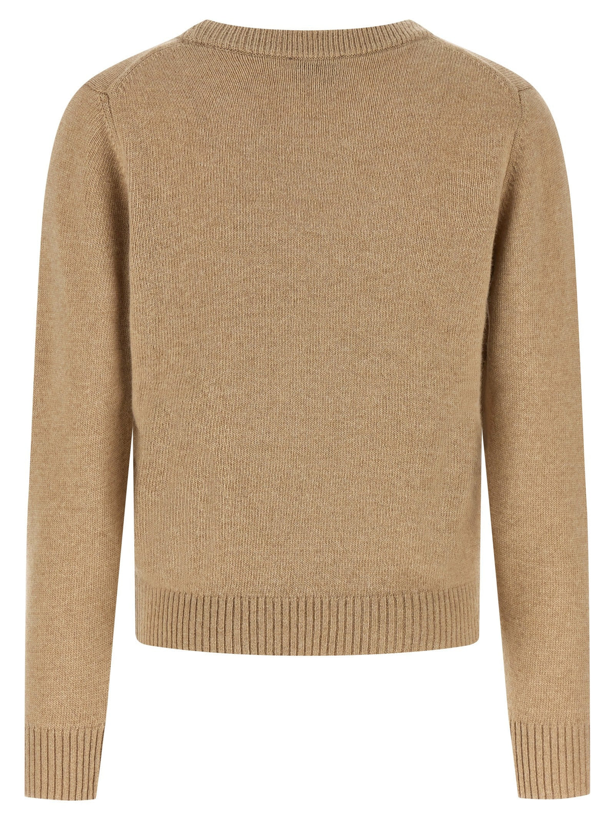 Ganni Beige Wool Cardigan