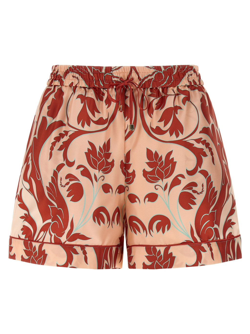 F.R.S. - FOR RESTLESS SLEEPERS Multicolor Silk Bermuda Shorts