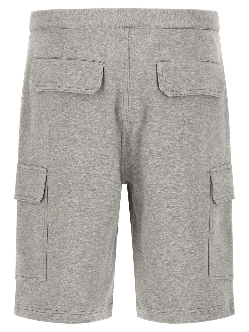 Brunello Cucinelli Gray Cotton Bermuda Shorts