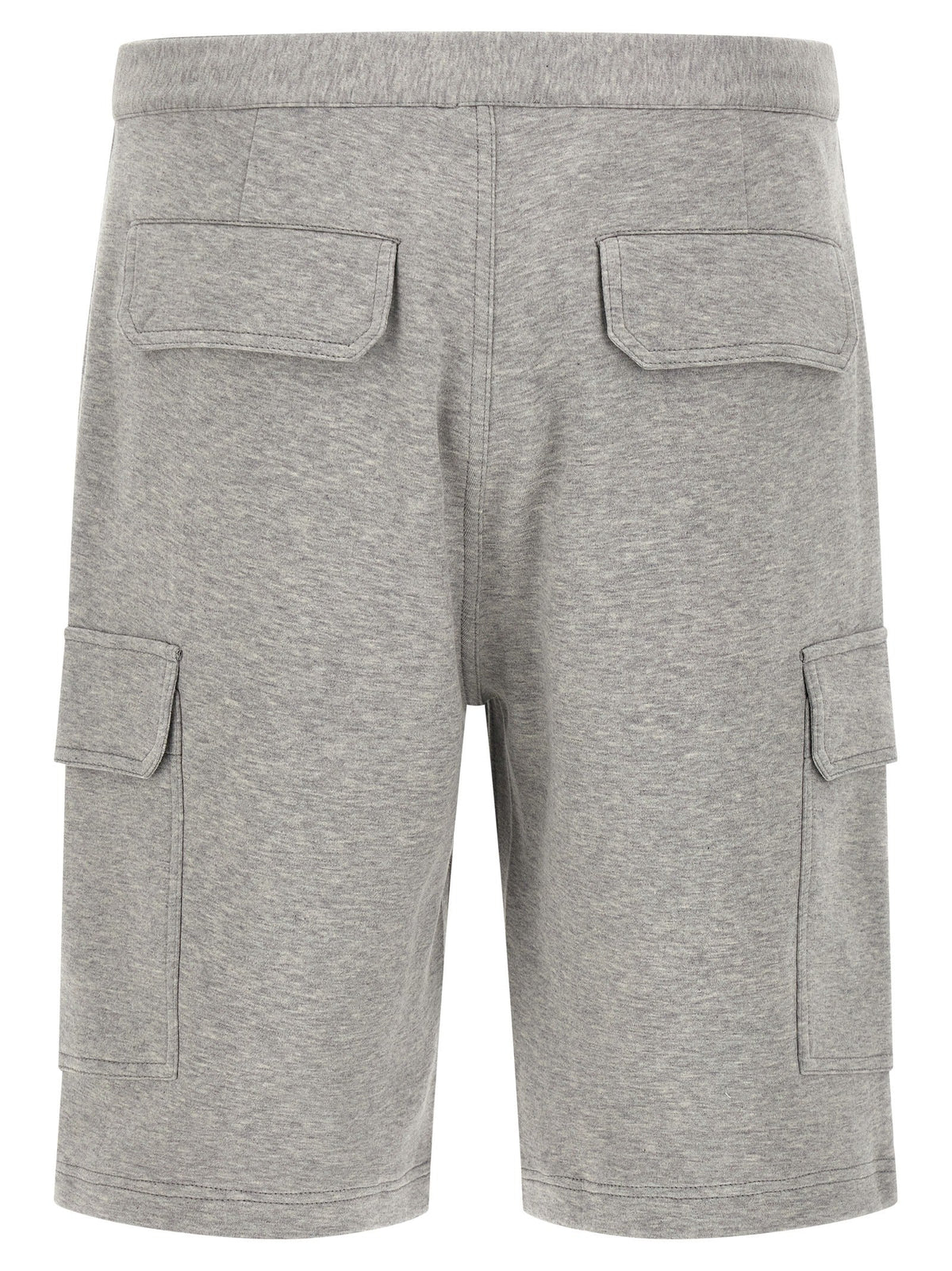 Brunello Cucinelli Gray Cotton Bermuda Shorts