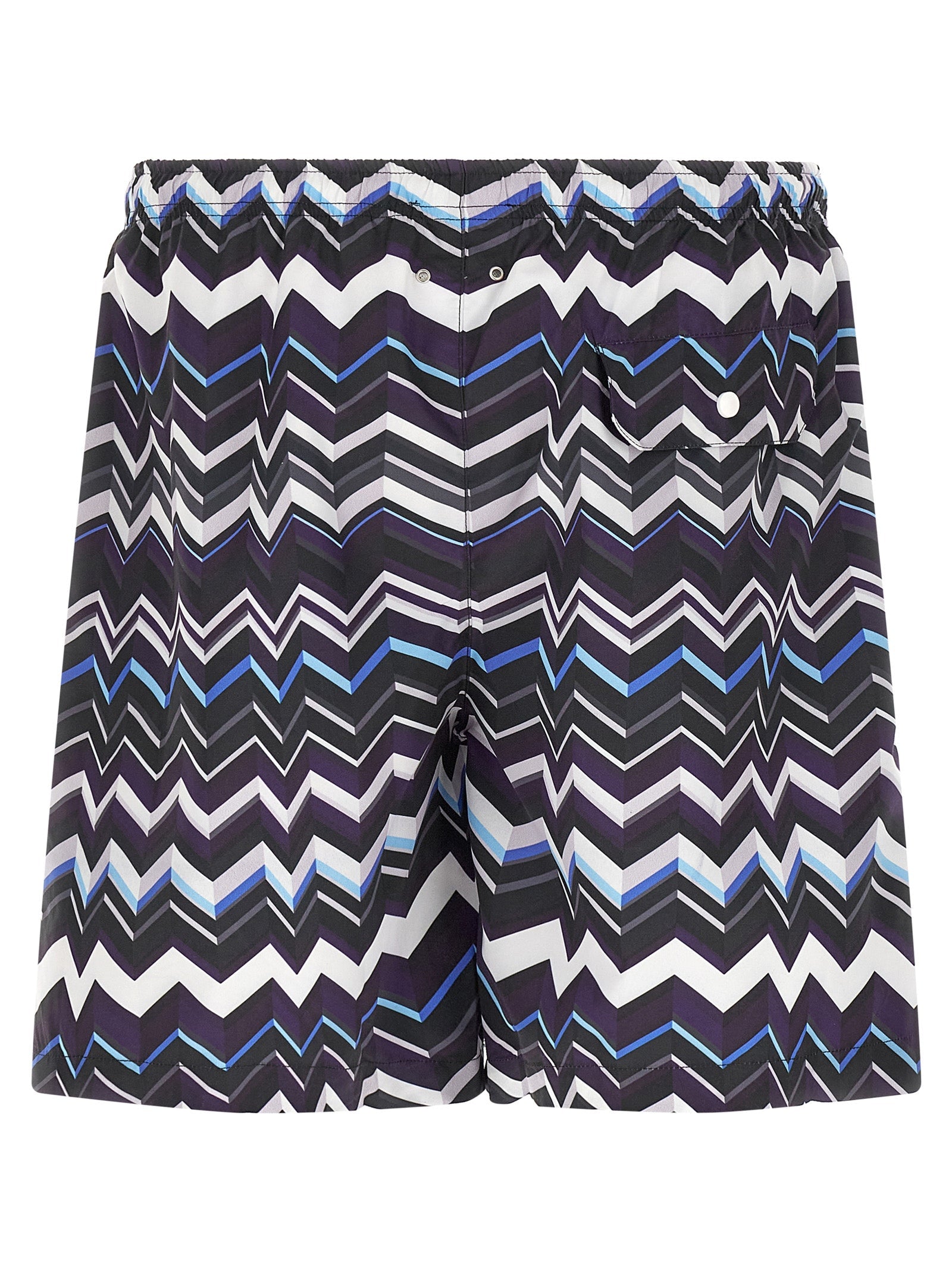 Missoni Multicolor Polyester Swim Shorts