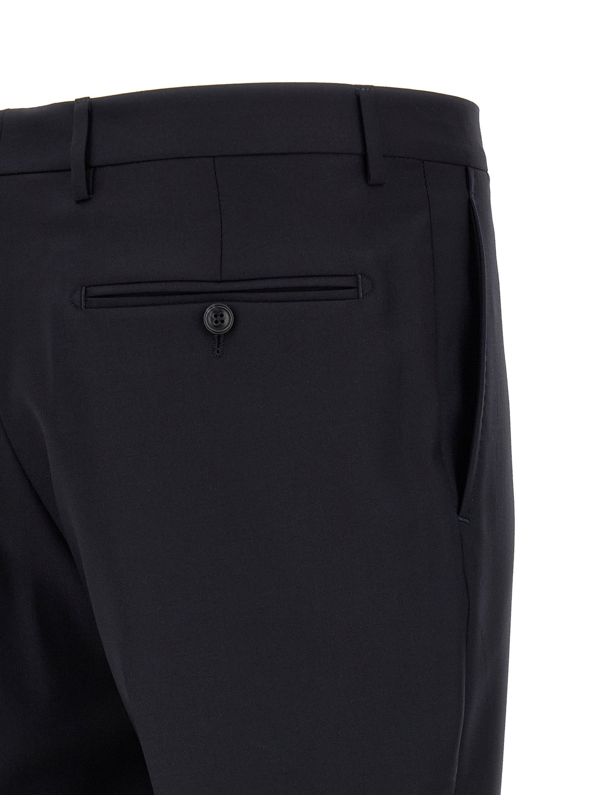 Tagliatore Blue Virgin Wool Two-Piece Suit