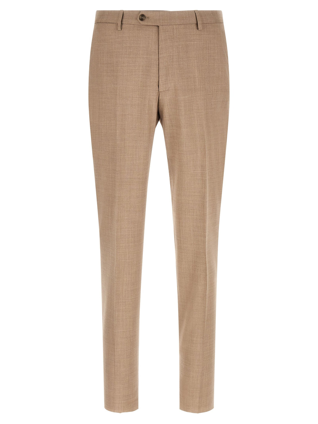 Tagliatore Beige Virgin Wool Two-Piece Suit