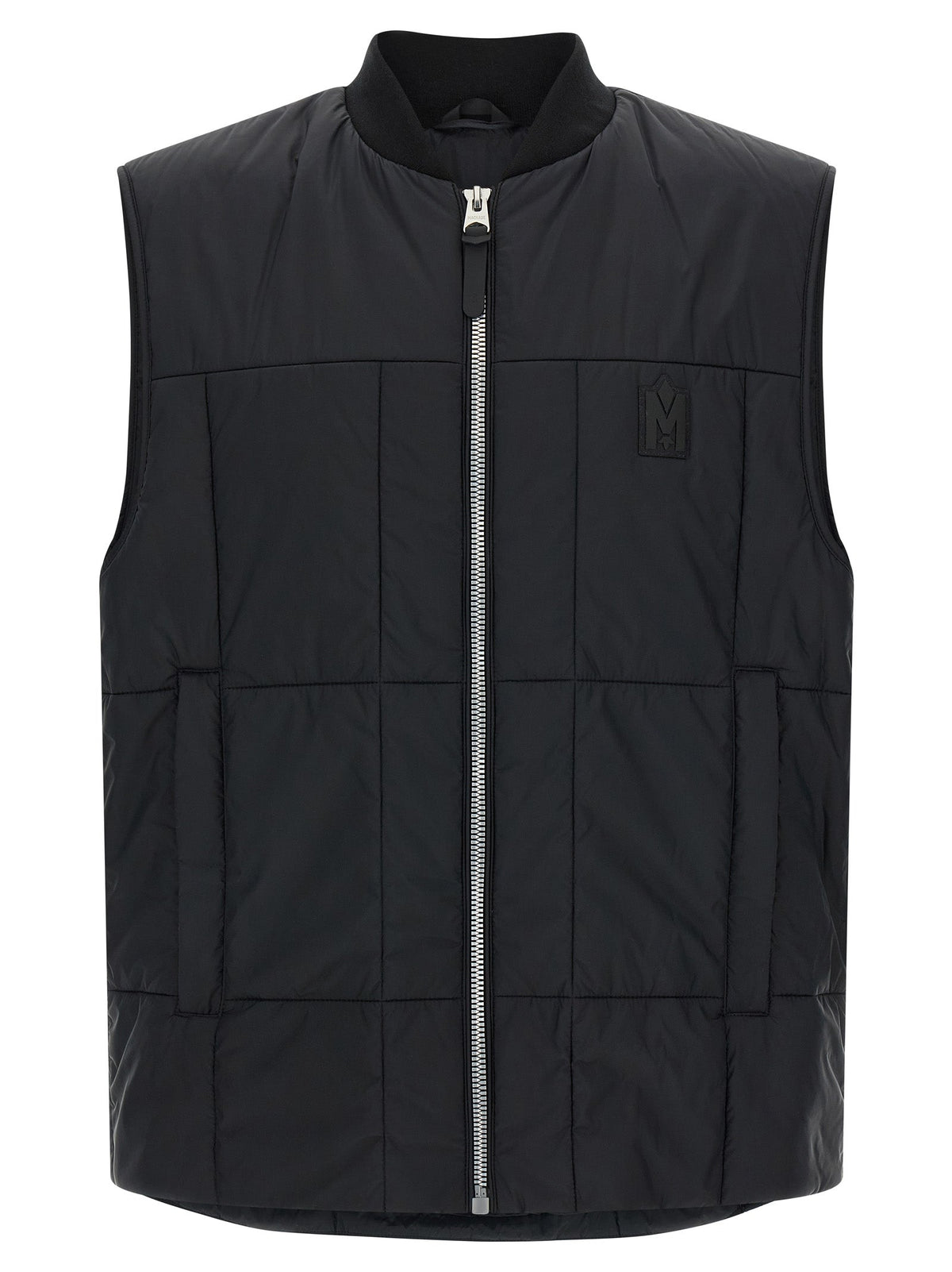 Mackage Black Nylon Sleeveless Jacket
