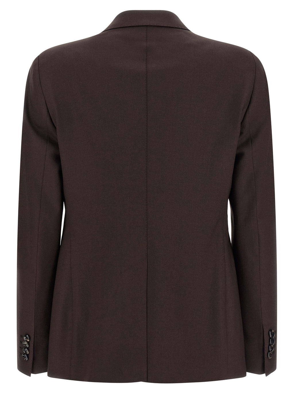 Tagliatore Brown Virgin Wool Blazer