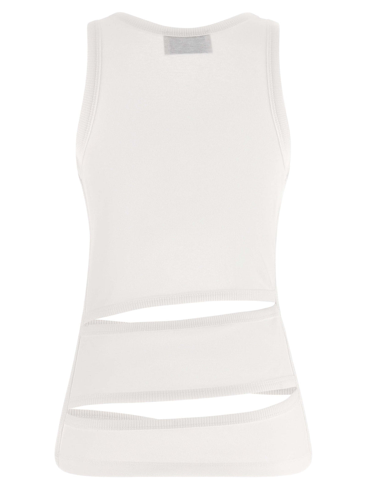 Coperni White Organic Cotton Tank Tops