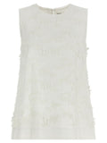 P.A.R.O.S.H. White Cotton Blouse