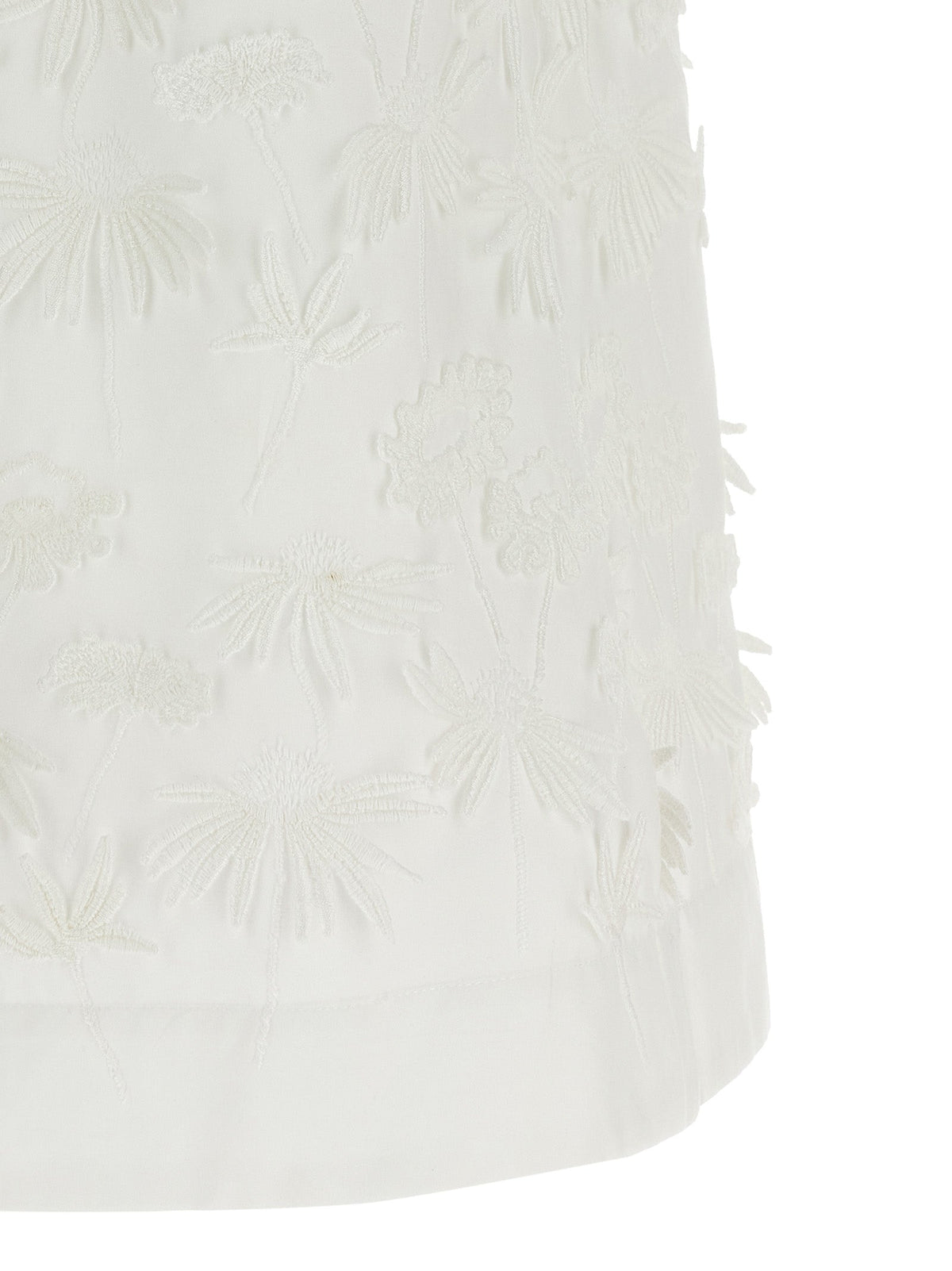 P.A.R.O.S.H. White Cotton Blouse