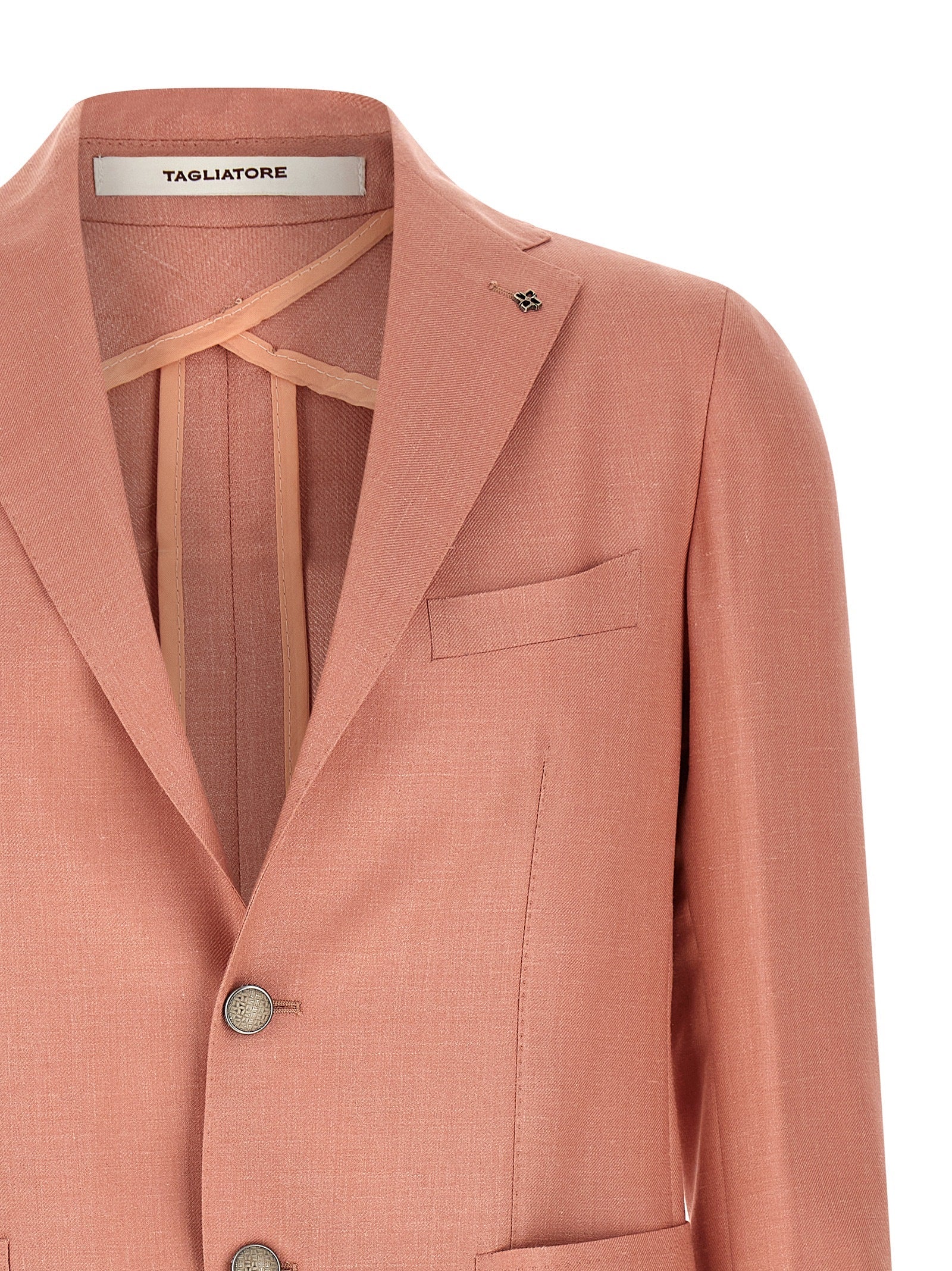 Tagliatore Multicolor Virgin Wool Blazer
