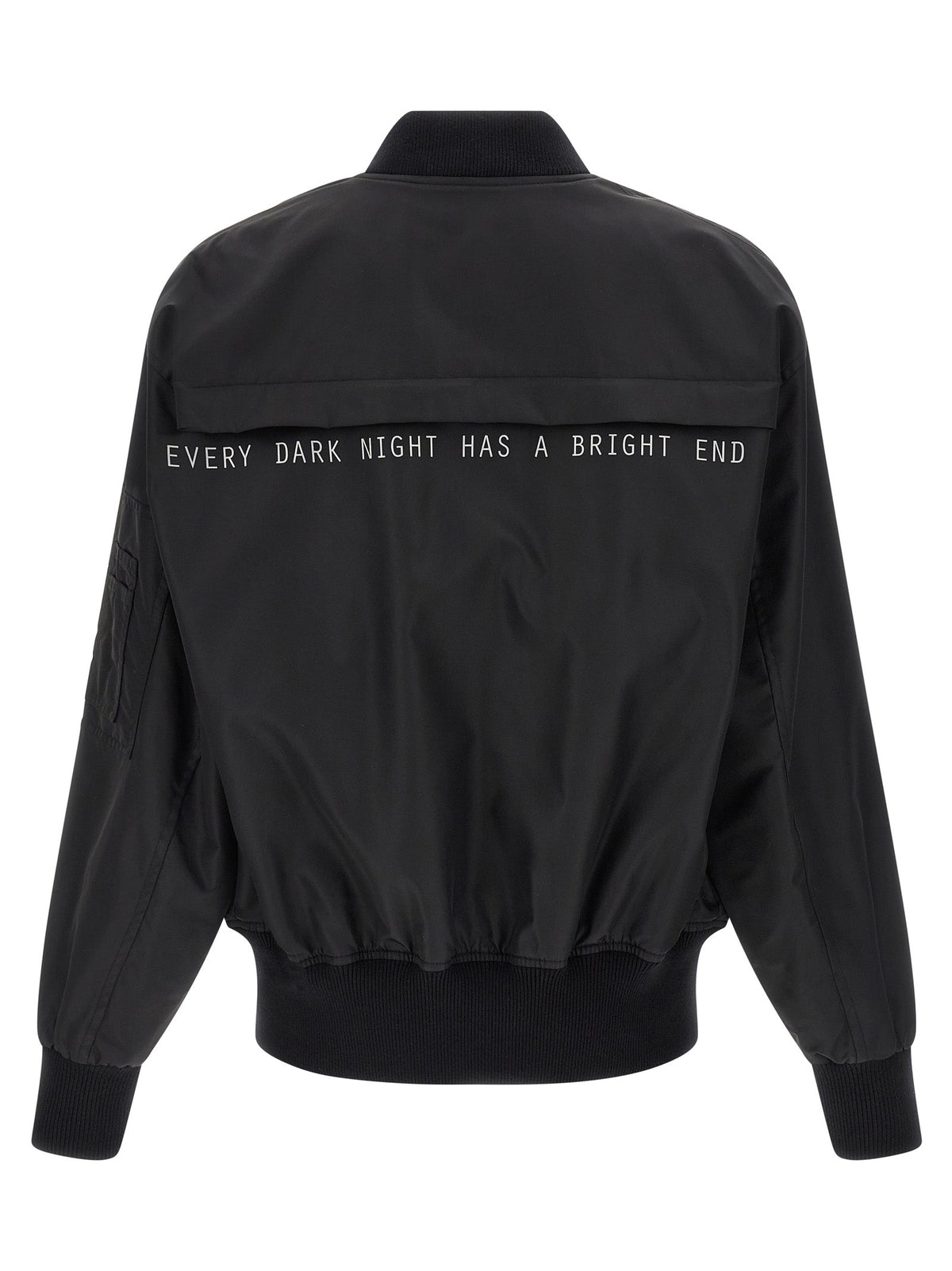44 Label Group Black Polyamide Bomber